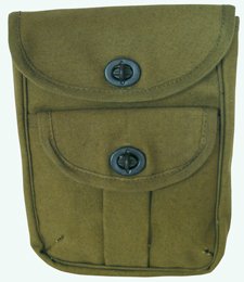 2 Pocket Ammo Pouch Wallet Olive 3352