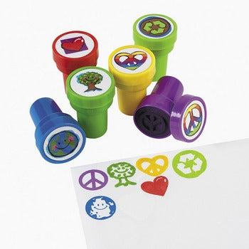 Peace Sign Stampers 24 PACK 9285