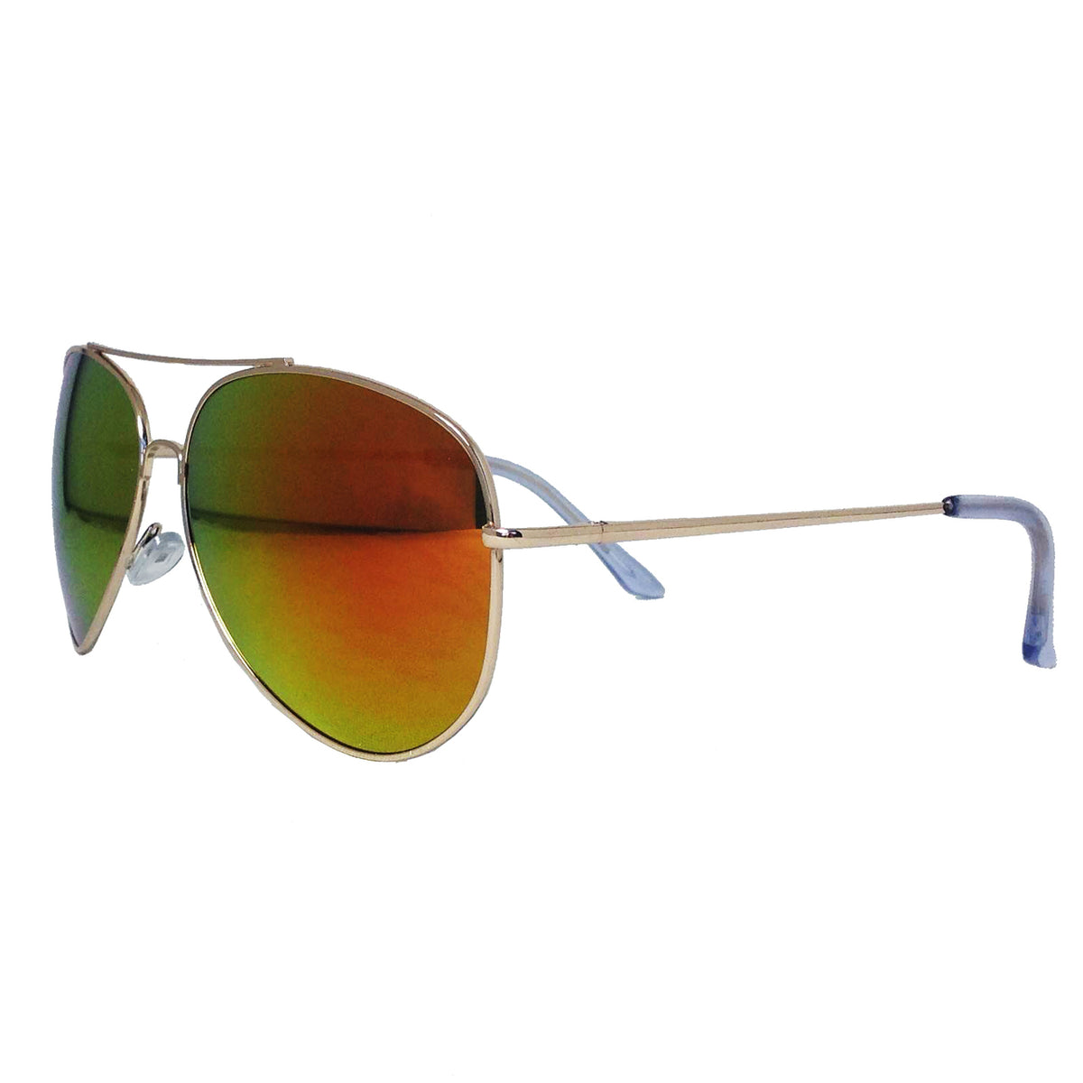 Mirrored Colored Premium Reflective Aviators Sunglasses 12 PACK 7131