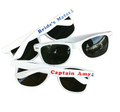 Nautical Custom Sunglasses |  Nautical Party Sunglasses |(Fonts in Picture Gallery)