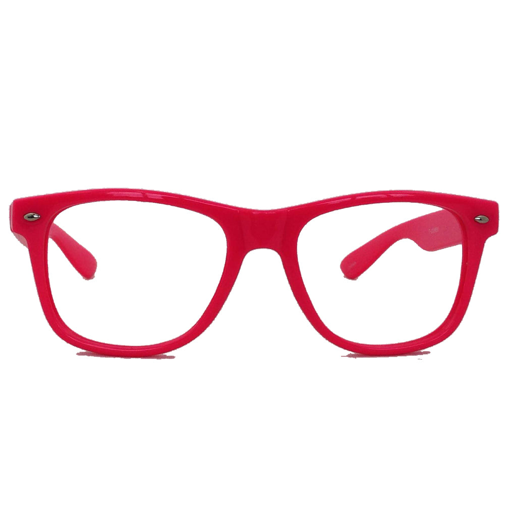 Hot Pink Glasses Lensless 7148