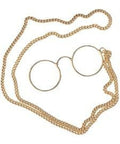 Pince Nez  Bulk Glasses w/ Chain 12 PACK WS1197D
