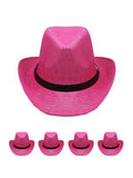 Pink Cowboy Hats Bulk |  Adult 12PACK 1480P
