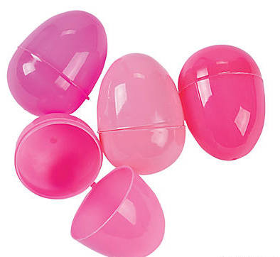 Bulk 144 PCS Pink Easter Eggs 1863PINK