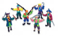 Set 12 Small Plastic Toy Pirates 9130
