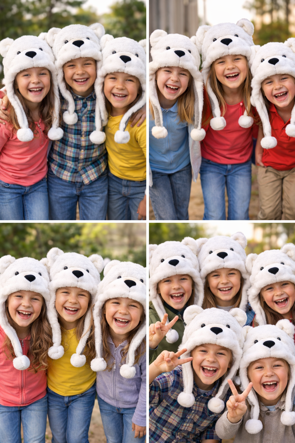 Polar Bear Hat 5874S
