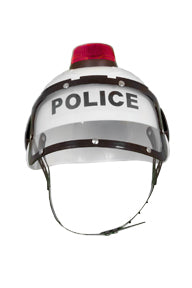 Police Helmet with Light 5955