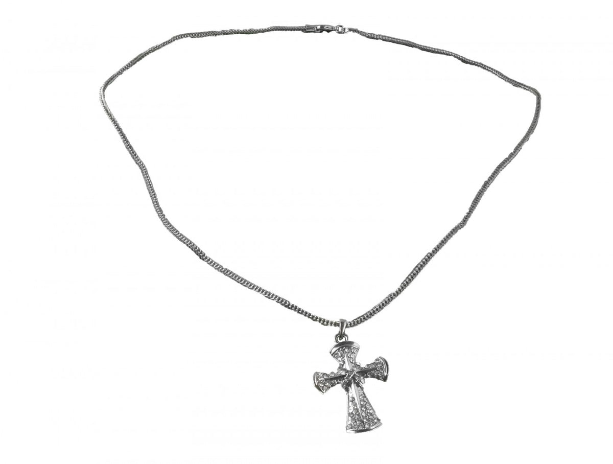 Cross Necklaces | Metal Chrome 6562