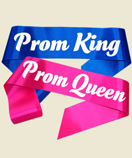 Prom Queen Sashes, Personalized For Bridal Party, Wedding Party, Bachelorette, Prom or Homecoming 60" (Fonts in Picture Gallery)