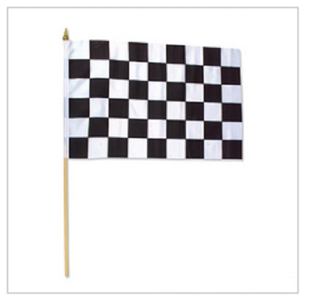20 PACK Racing Flags 12" 9075