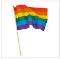 Rainbow Gay Pride Flags 12" 9076