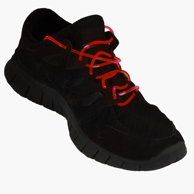Flashing LED Shoelaces Green 1869