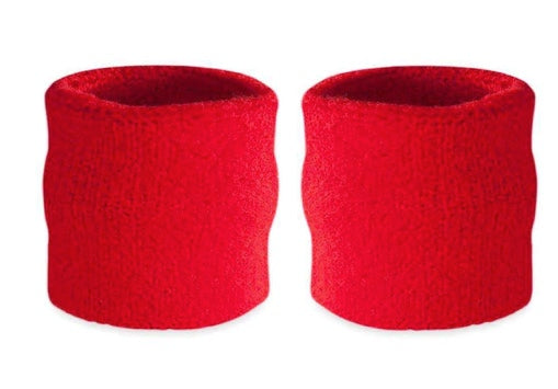 Red Terry Wristband By Piece - 3076