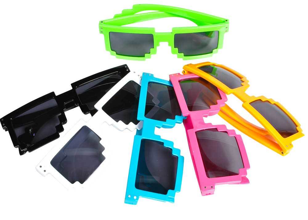 Pixel Glasses Bulk | Customized 8 Bit Glasses