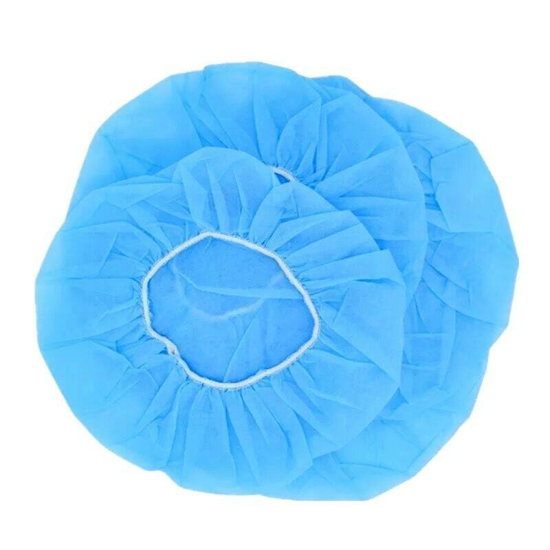 Bouffant Cap Bulk | Disposable 5 Colors 19" &  21"& 24" Polypropylene 100 PACK