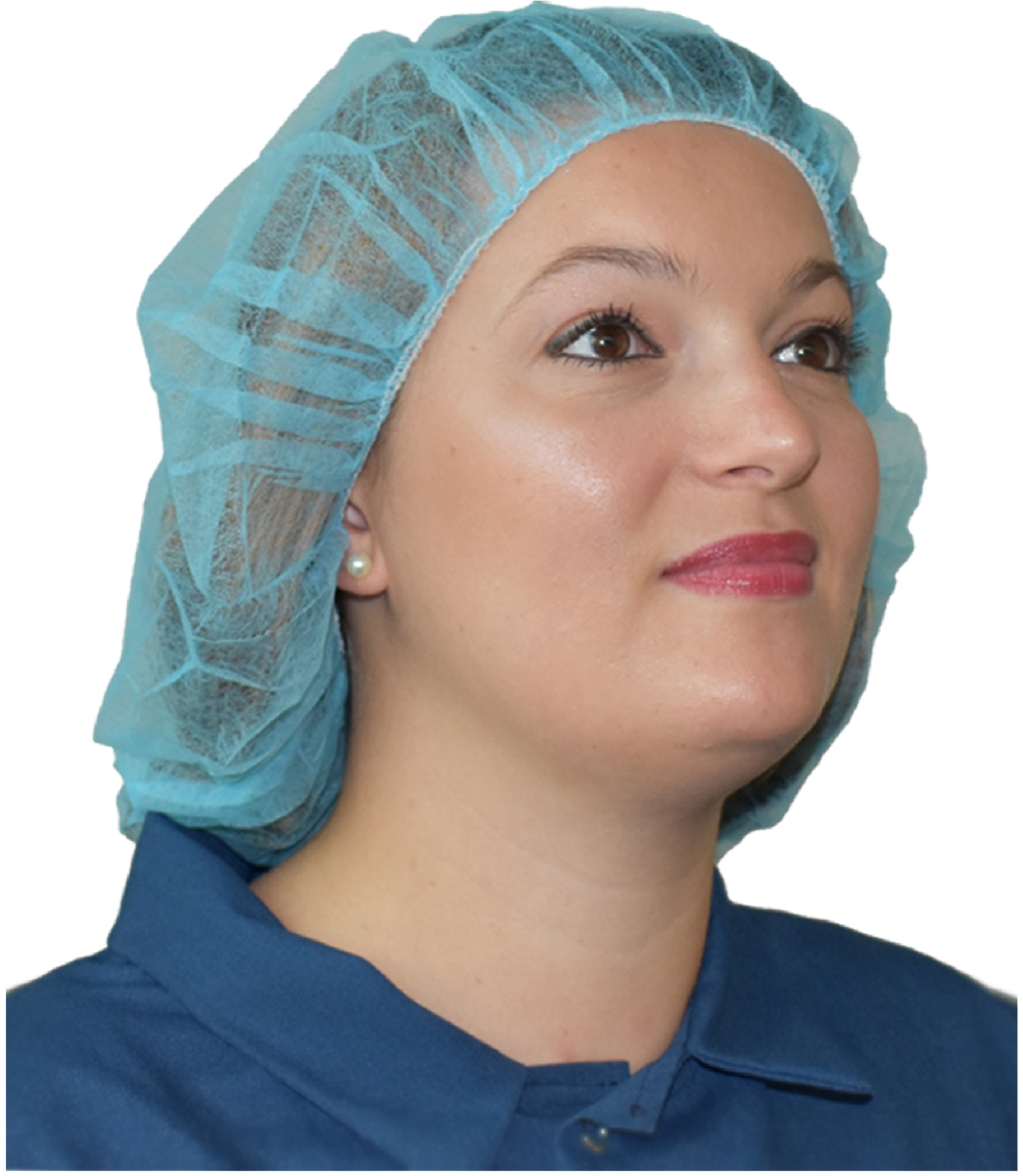 Bouffant Cap Bulk | Disposable 5 Colors 19" &  21"& 24" Polypropylene 100 PACK