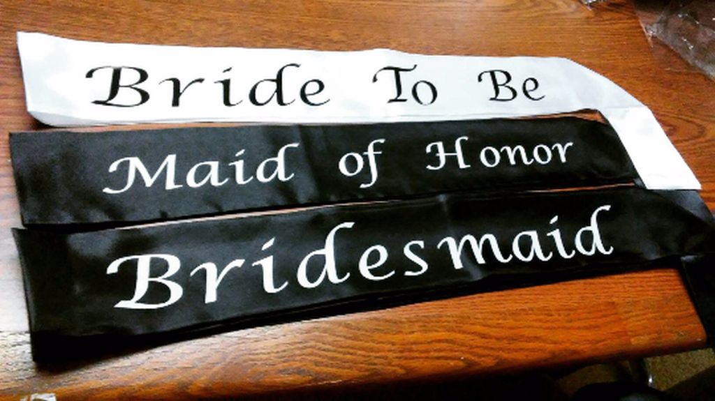 Bachelorette Sashes | Bachelorette Party Sashes | Customized 60"