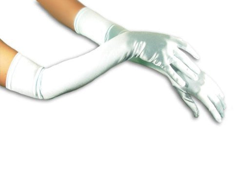 Silver Gloves Opera Satin 23" 1218