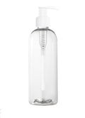 Clear Plastic Bottles |  8 OZ Lotion/Soap/Sanitizer Empty Bottle Travel USA 30271P