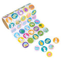500 PC EASTER STICKER ROLL ASSORTMENT 19930