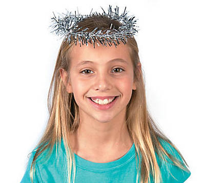 Tinsel Angel Halo 12 PACK 1685