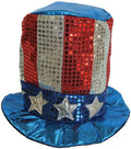 4th of July Sequin Top Hat 1355A