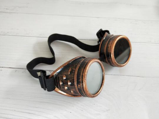 Victorian Steampunk Glasses | Bronze Deluxe