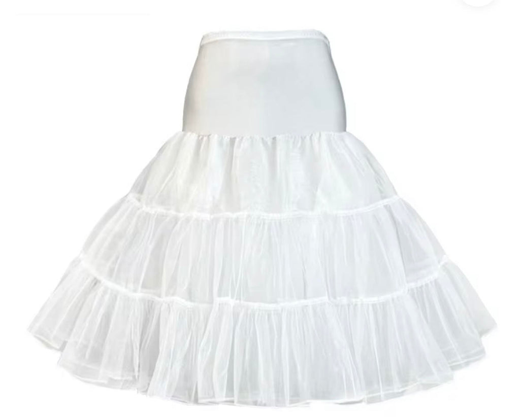Crinoline Skirt | Crinoline Dress | White 8217