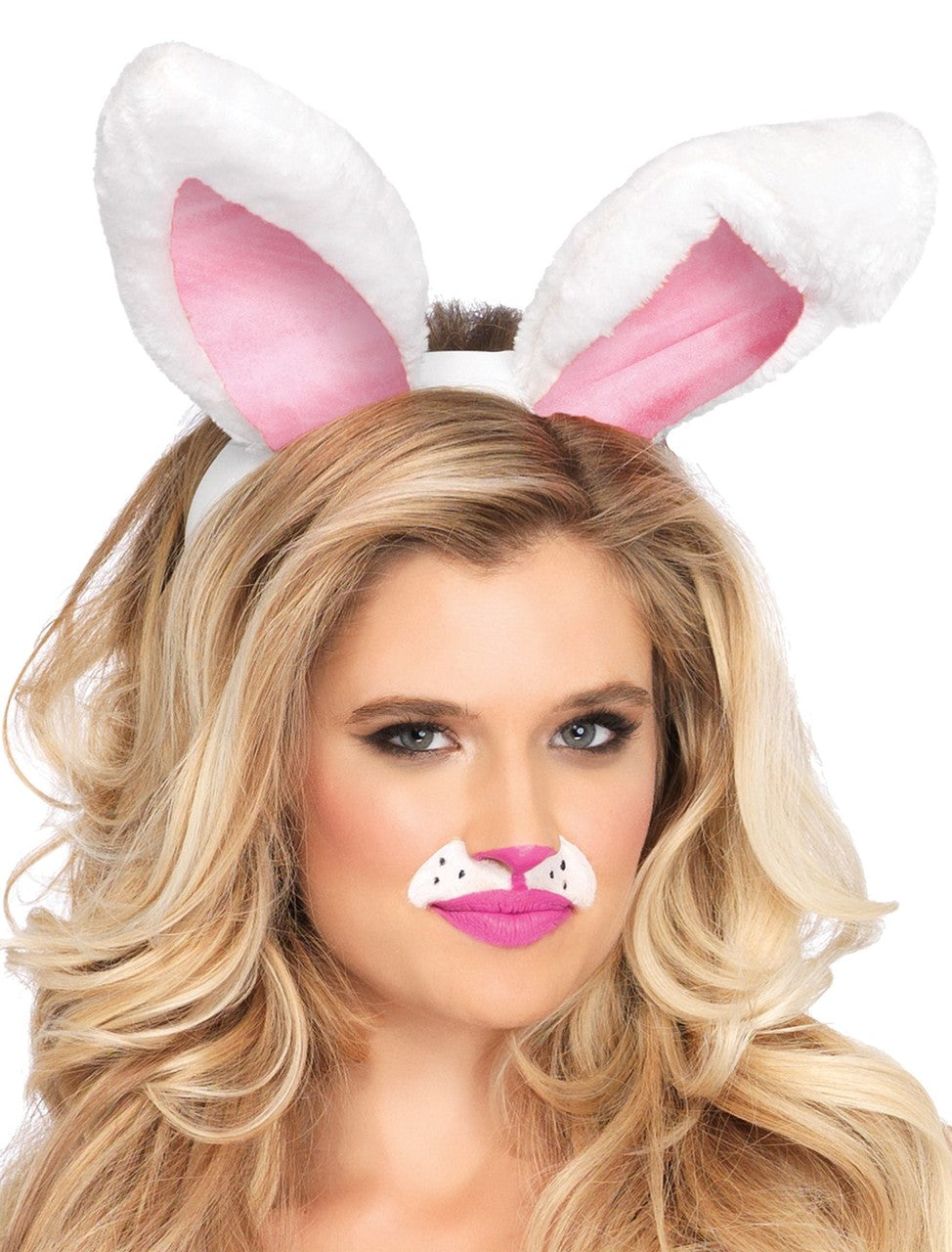 White Bunny Ears and Tail Set 1670