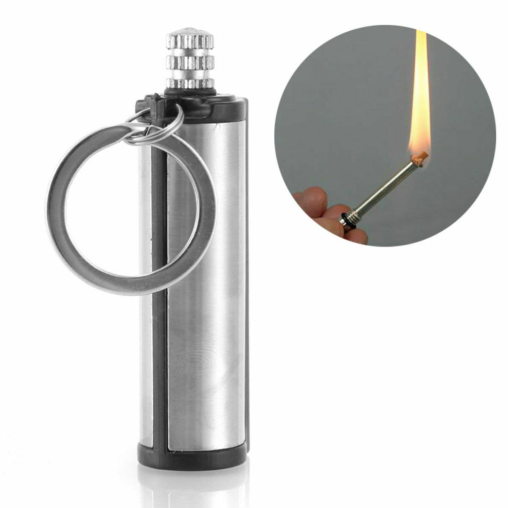 Emergency Waterproof Lighter | Waterproof Lighter Keychain | Outdoor Survival Gear