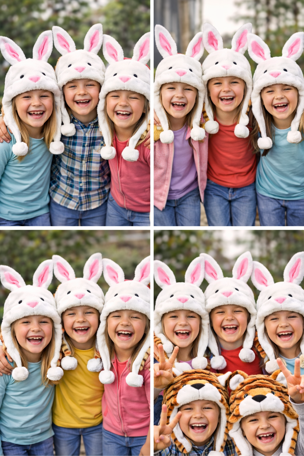 Easter Bowtie | Bunny with Bowtie | 12 PACK  6843D
