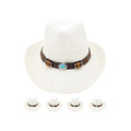 White Cowboy Hats Bulk |  Adult 12 PACK 1480WH UNISEX
