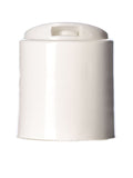 White Press Dispensing Caps Push Down 24-410 Disc Cap Closure 24/410