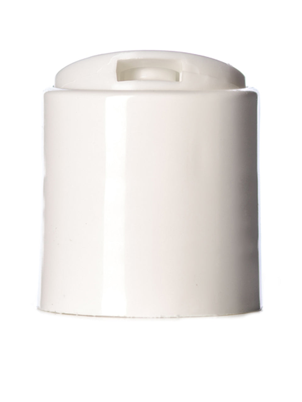 White Press Dispensing Caps Push Down 24-410 Disc Cap Closure 24/410