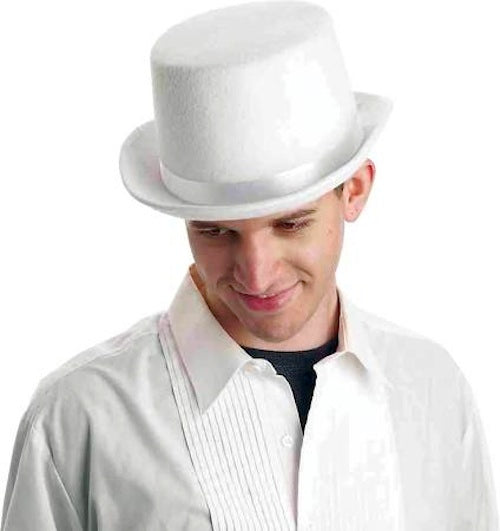 White Top Hats Basic PermaFelt | 1351