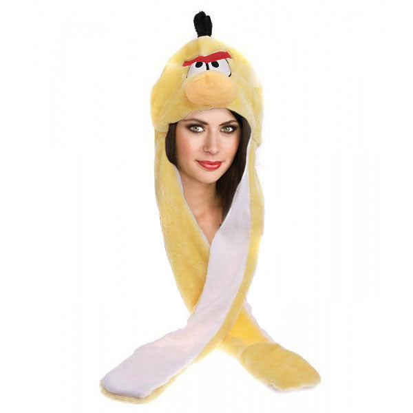 Angry Bird Hat Yellow w/ Mittens 5869
