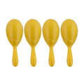 4" Plastic Neon Yellow Maraca 1766