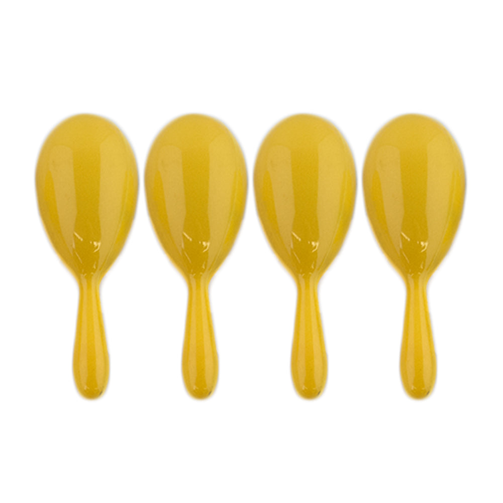Plastic Neon Maracas Kids Cinco De Mayo (12 PACK) Mixed Colors 1765A