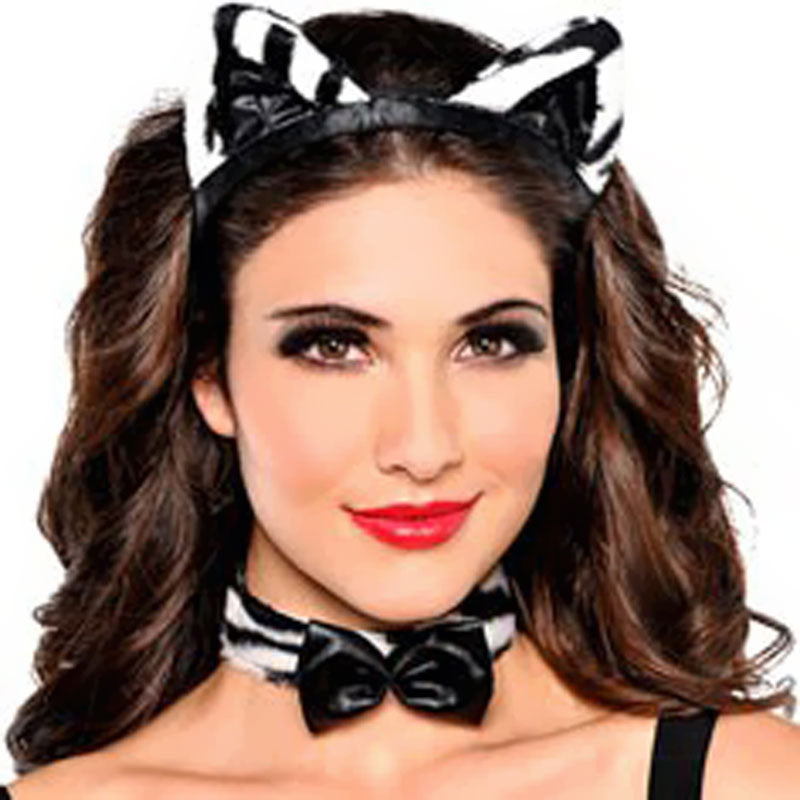 Zebra Ears Headband 1721
